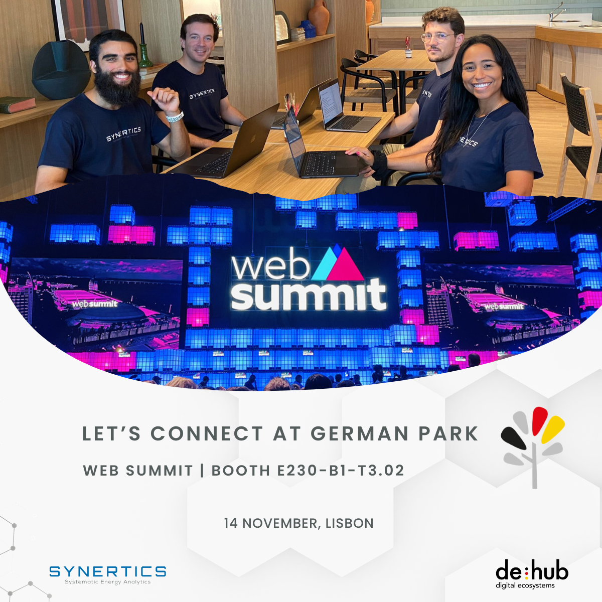 Synertics at Web Summit 2023